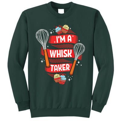 Funny Baking Baker Gift Whisk Pun Pastry Chef Cook Present Tall Sweatshirt