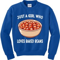 Funny Baked Beans Lovers Gift Kids Sweatshirt