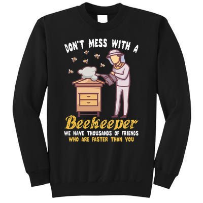 Funny Beekeeper Beekeeping Supplies Honey Bees Beehive Sweatshirt