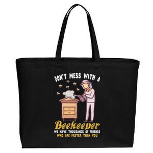 Funny Beekeeper Beekeeping Supplies Honey Bees Beehive Cotton Canvas Jumbo Tote