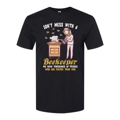 Funny Beekeeper Beekeeping Supplies Honey Bees Beehive Softstyle® CVC T-Shirt