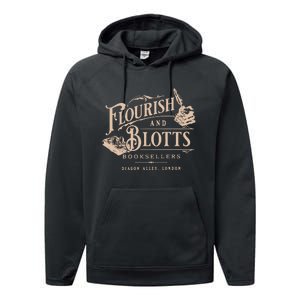 Flourish Blotts Bookish Hp Wizard Performance Fleece Hoodie