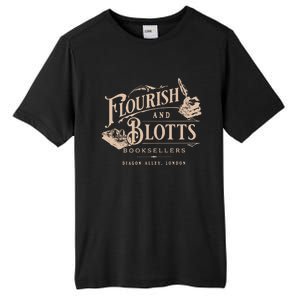 Flourish Blotts Bookish Hp Wizard Tall Fusion ChromaSoft Performance T-Shirt