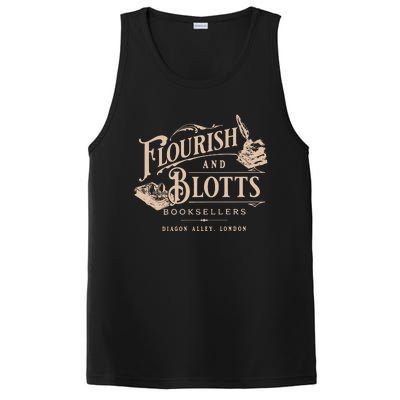 Flourish Blotts Bookish Hp Wizard PosiCharge Competitor Tank