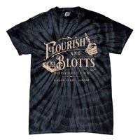 Flourish Blotts Bookish Hp Wizard Tie-Dye T-Shirt