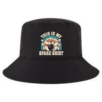 Funny Bowling Bowler Retro This Is My Spare Cool Comfort Performance Bucket Hat