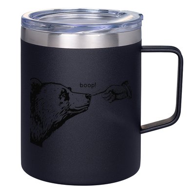 Funny Boop Bear Gift 12oz Stainless Steel Coffee Mug