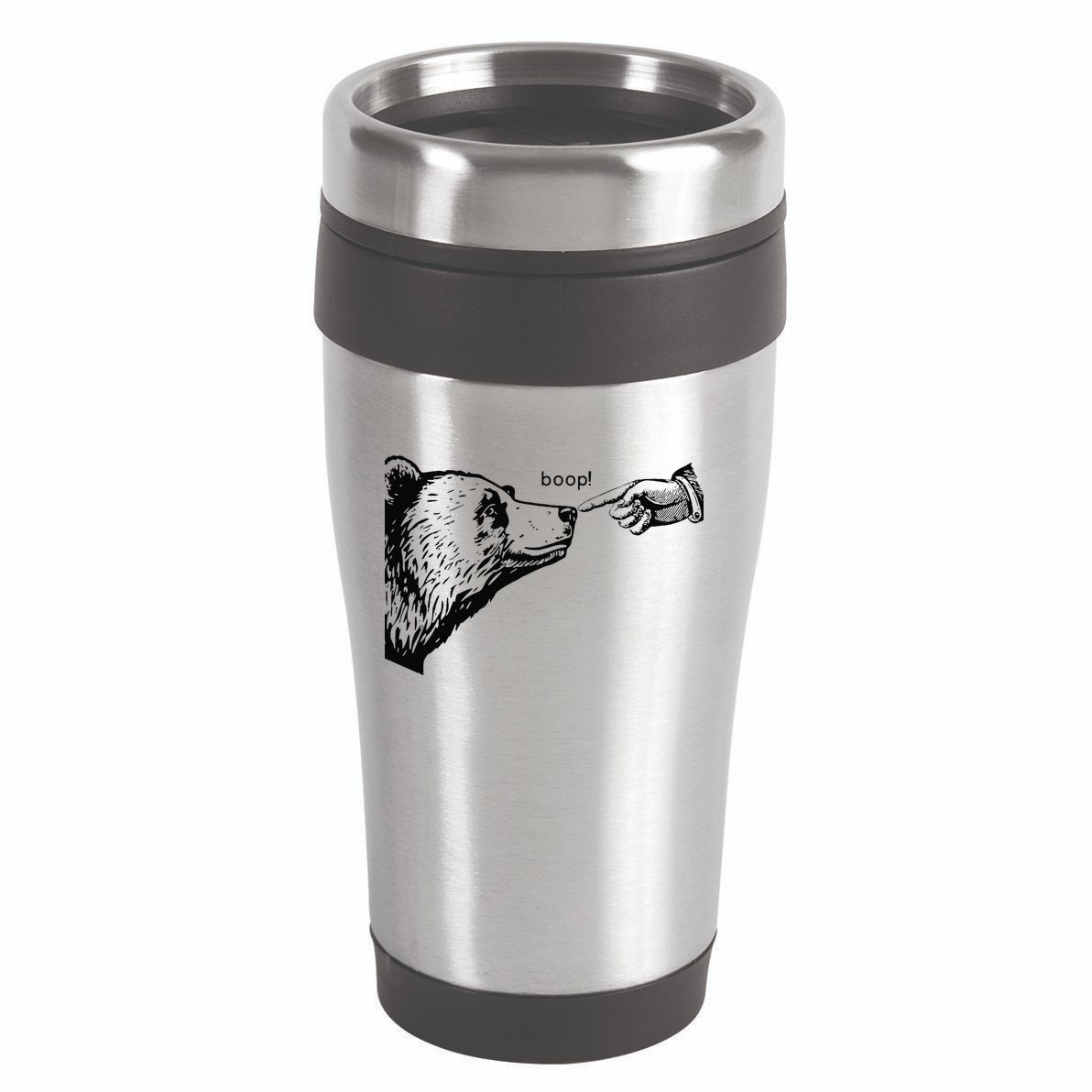 Funny Boop Bear Gift 16oz Travel Tumbler