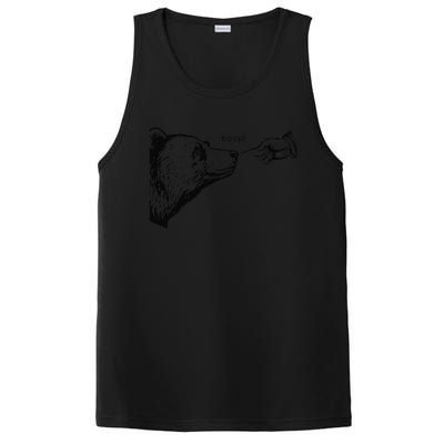 Funny Boop Bear Gift PosiCharge Competitor Tank