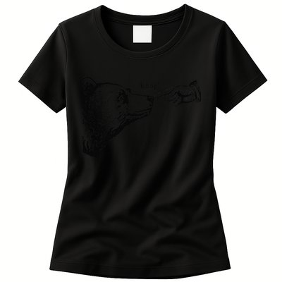 Funny Boop Bear Gift Womens T-Shirt