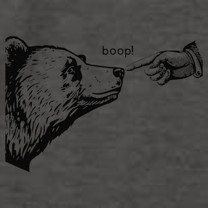 Funny Boop Bear Gift Vector Backpack