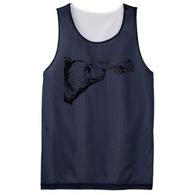 Funny Boop Bear Gift Mesh Reversible Basketball Jersey Tank