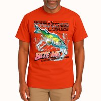 Funny Bass Bite Me Fishing Lures Tall T-Shirt