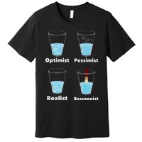 Funny Bassoonist Bassoon Play Orchestra Music Premium T-Shirt