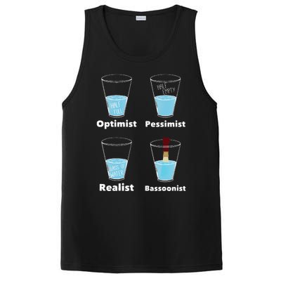 Funny Bassoonist Bassoon Play Orchestra Music PosiCharge Competitor Tank