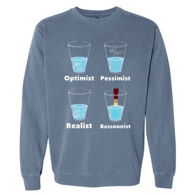 Funny Bassoonist Bassoon Play Orchestra Music Garment-Dyed Sweatshirt