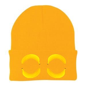 Funny Banana Boobs Bra Titties Tits Breast Boobies Cool Gift Knit Cap Winter Beanie