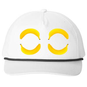 Funny Banana Boobs Bra Titties Tits Breast Boobies Cool Gift Snapback Five-Panel Rope Hat