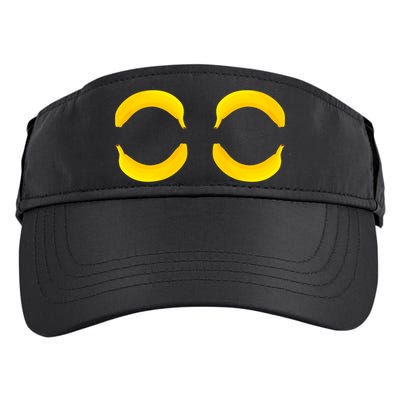 Funny Banana Boobs Bra Titties Tits Breast Boobies Cool Gift Adult Drive Performance Visor