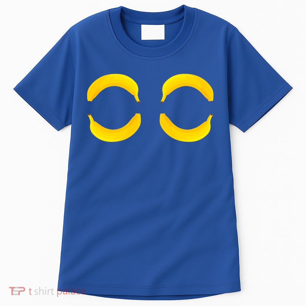 Funny Banana Boobs Bra Titties Tits Breast Boobies Cool Gift Tall T-Shirt
