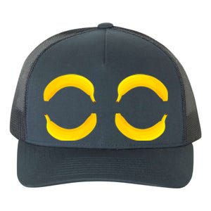 Funny Banana Boobs Bra Titties Tits Breast Boobies Cool Gift Yupoong Adult 5-Panel Trucker Hat