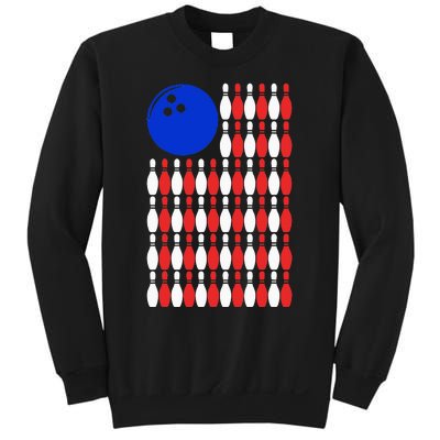 Funny Bowling Bowling Alley Gift Idea Retro Bowler Sweatshirt