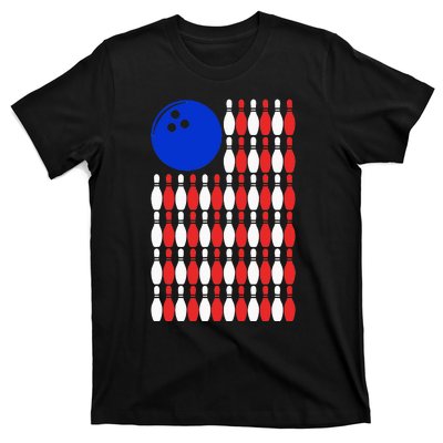 Funny Bowling Bowling Alley Gift Idea Retro Bowler T-Shirt