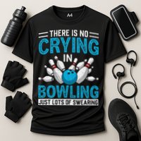 Funny Bowling Bowlers And Bowling Fan Cooling Performance Crew T-Shirt