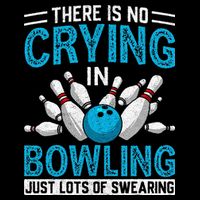 Funny Bowling Bowlers And Bowling Fan Cooling Performance Crew T-Shirt
