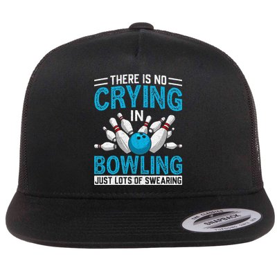 Funny Bowling Bowlers And Bowling Fan Flatbill Hat