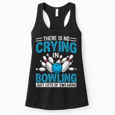 Funny Bowling Bowlers And Bowling Fan Womens Tank Top