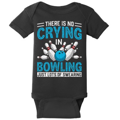 Funny Bowling Bowlers And Bowling Fan Baby Bodysuit