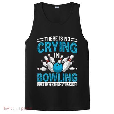 Funny Bowling Bowlers And Bowling Fan PosiCharge Competitor Tank