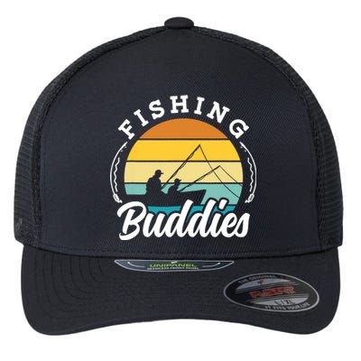 Fishing Buddies Buddy Fisher Fisherman Flexfit Unipanel Trucker Cap