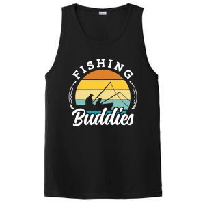 Fishing Buddies Buddy Fisher Fisherman PosiCharge Competitor Tank