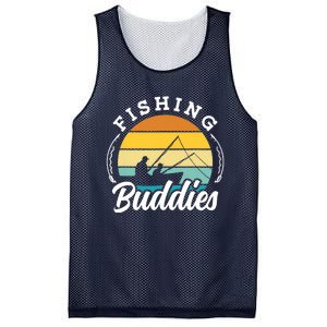 Fishing Buddies Buddy Fisher Fisherman Mesh Reversible Basketball Jersey Tank