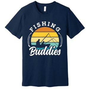 Fishing Buddies Buddy Fisher Fisherman Premium T-Shirt