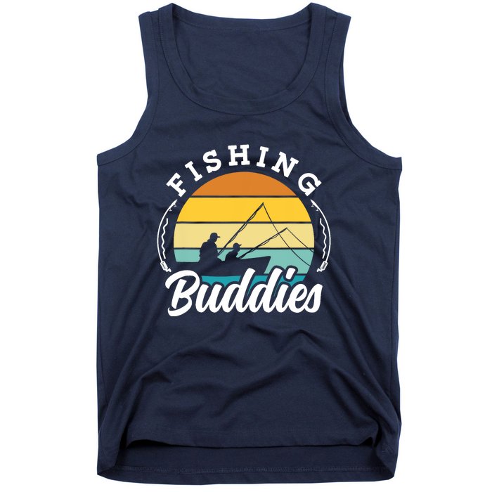 Fishing Buddies Buddy Fisher Fisherman Tank Top