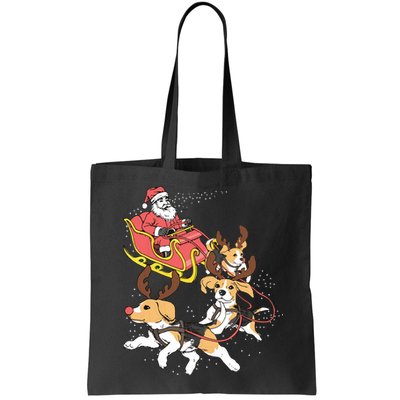 Funny Beagle Christmas Tee For Cute Dog Lovers Bag