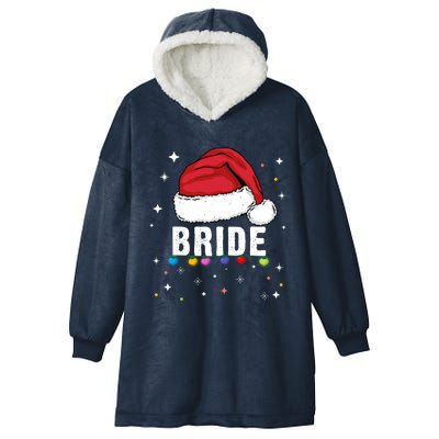 Funny Bride Christmas Holiday Family Bride Favorite Bride Cute Gift Hooded Wearable Blanket