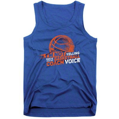 Funny Basketball Coach Gift Hoops Coaching Gift Tank Top