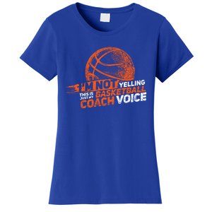 Funny Basketball Coach Gift Hoops Coaching Gift Women's T-Shirt