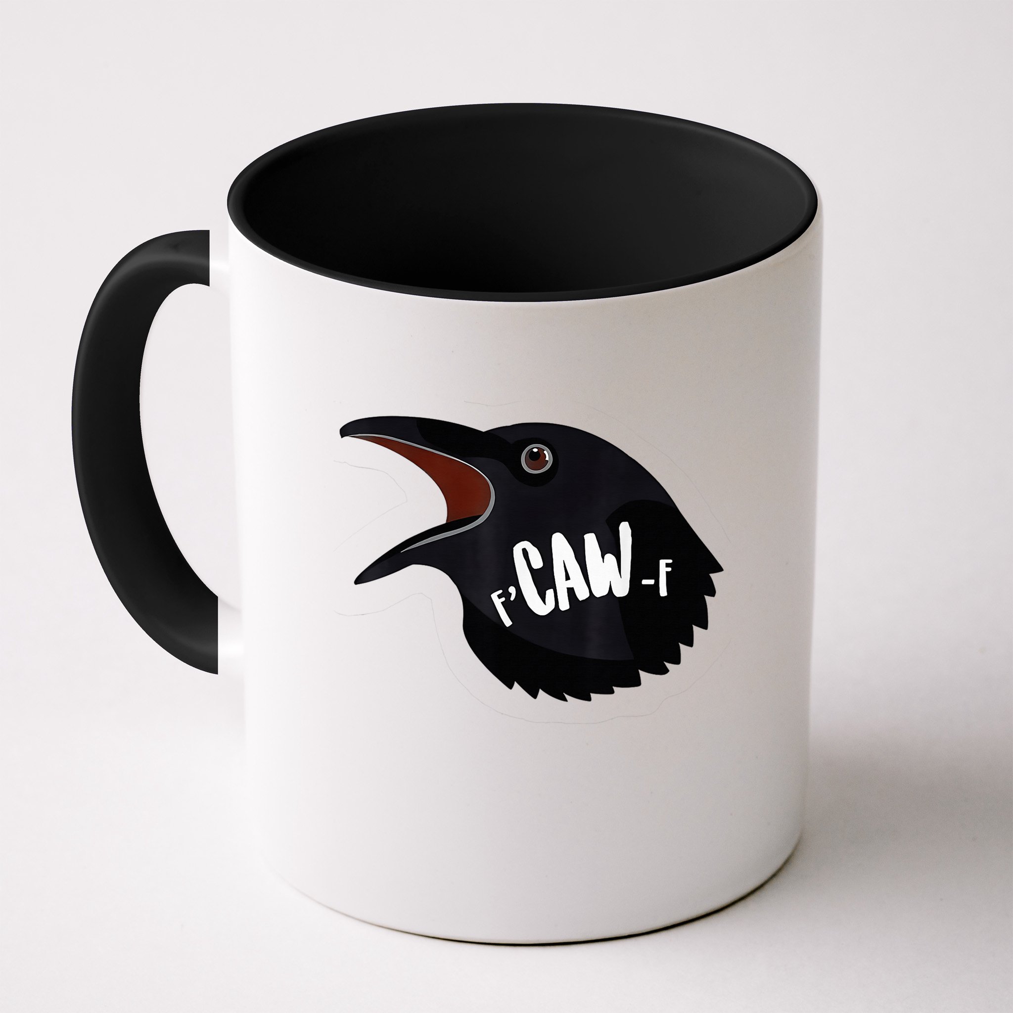 F-Caw-F Black Crow Mug