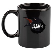F-Caw-F Black Crow 11oz C Handle Ceramic Mug