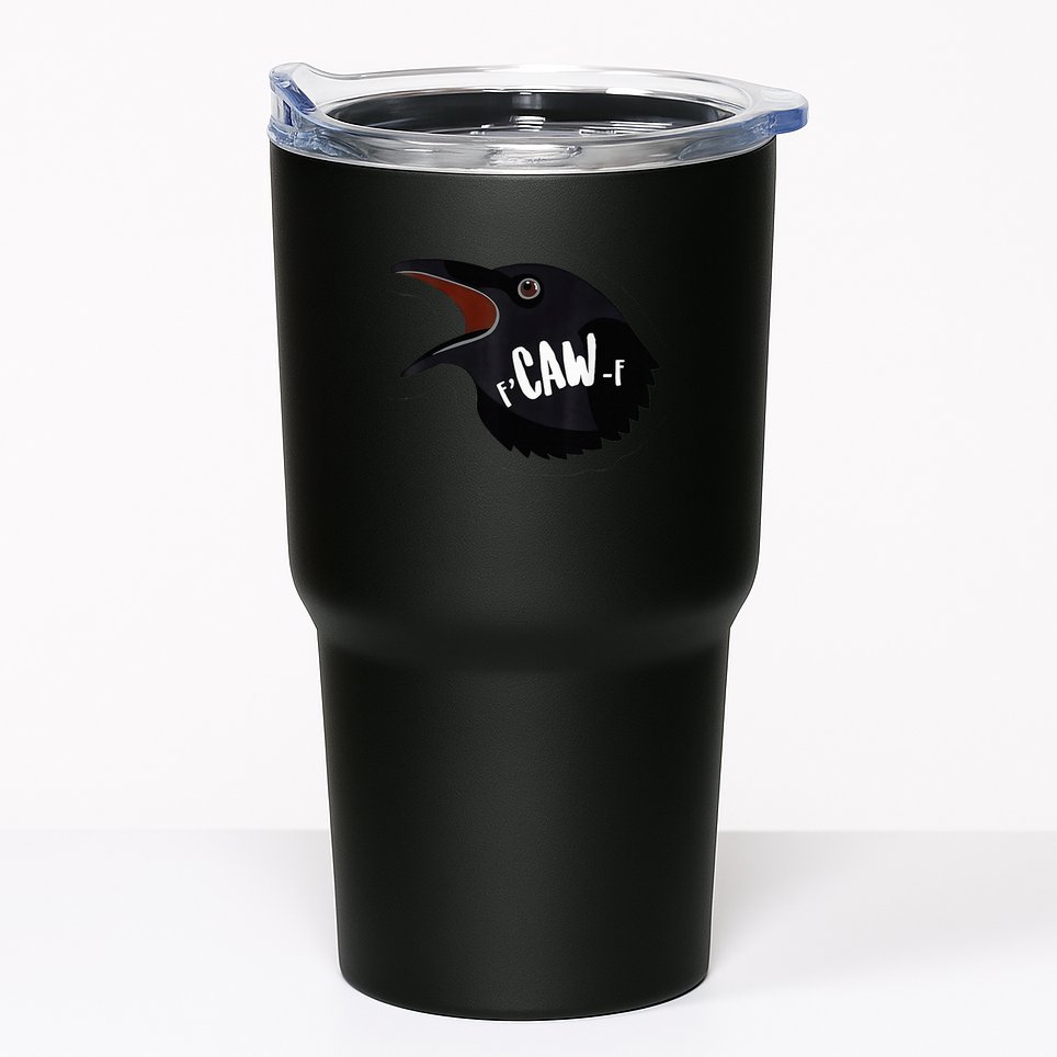 F-Caw-F Black Crow Tumbler