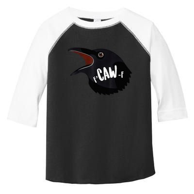F-Caw-F Black Crow Toddler Fine Jersey T-Shirt