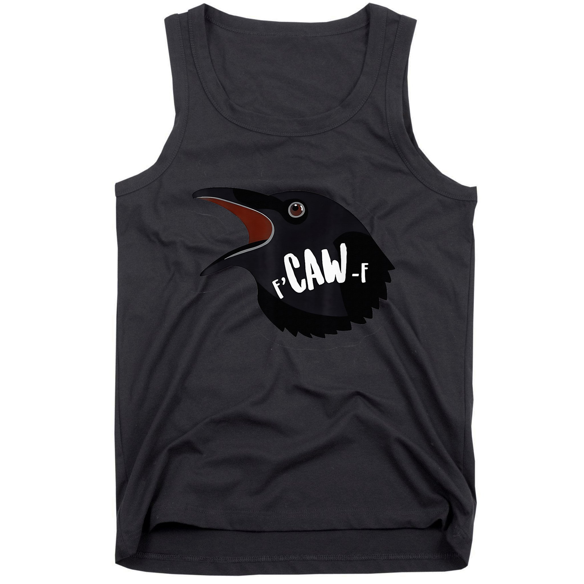 F-Caw-F Black Crow Tank Top
