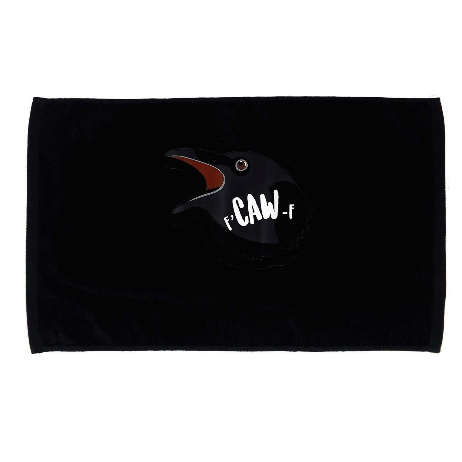 F-Caw-F Black Crow Microfiber Hand Towel