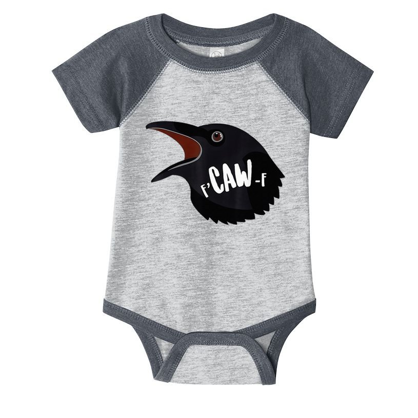 F-Caw-F Black Crow Infant Baby Jersey Bodysuit