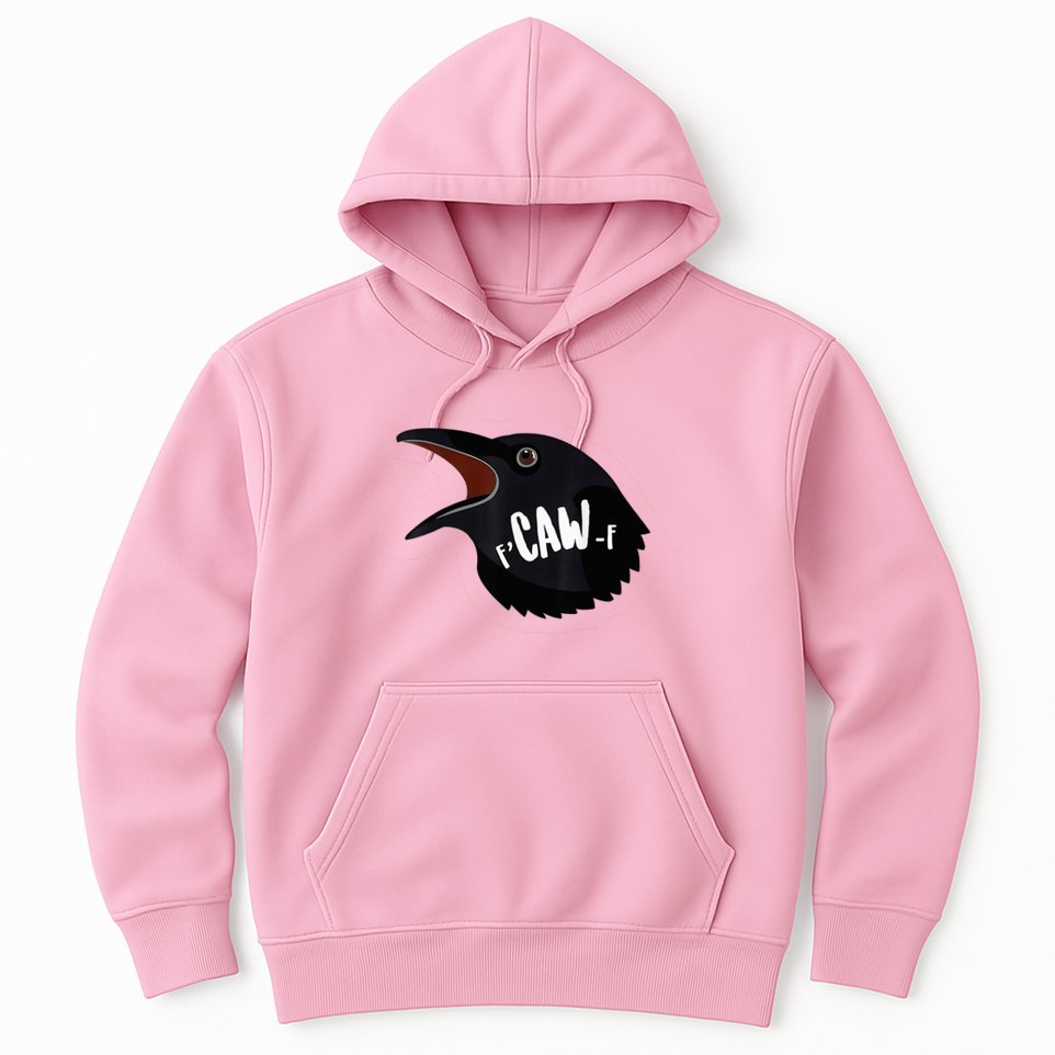 F-Caw-F Black Crow Hoodie